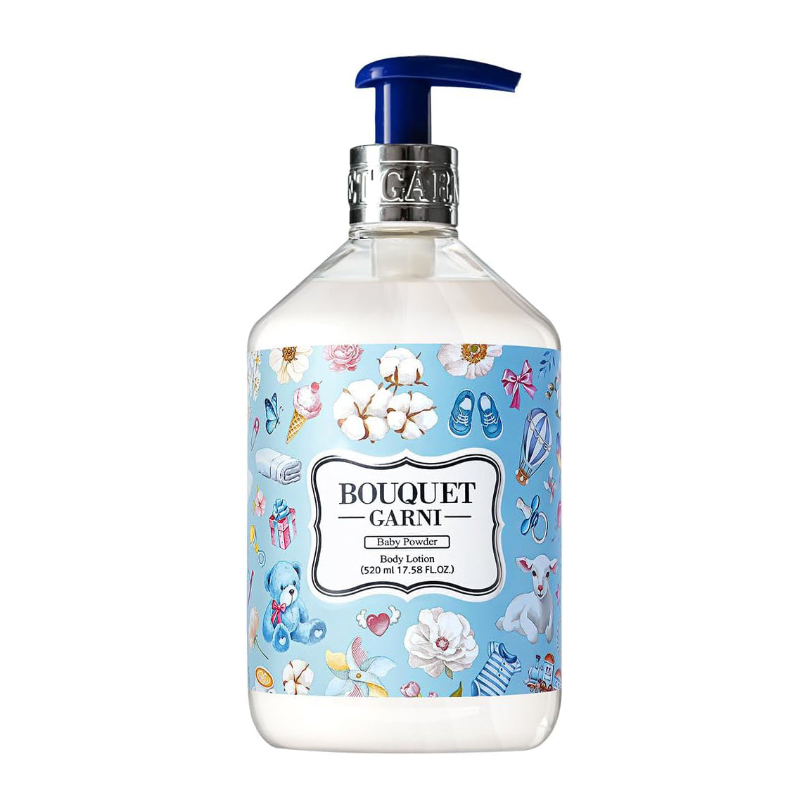 BOUQUETGARNIFragrancedBodyLotionBabyPowder520ml-1.jpg