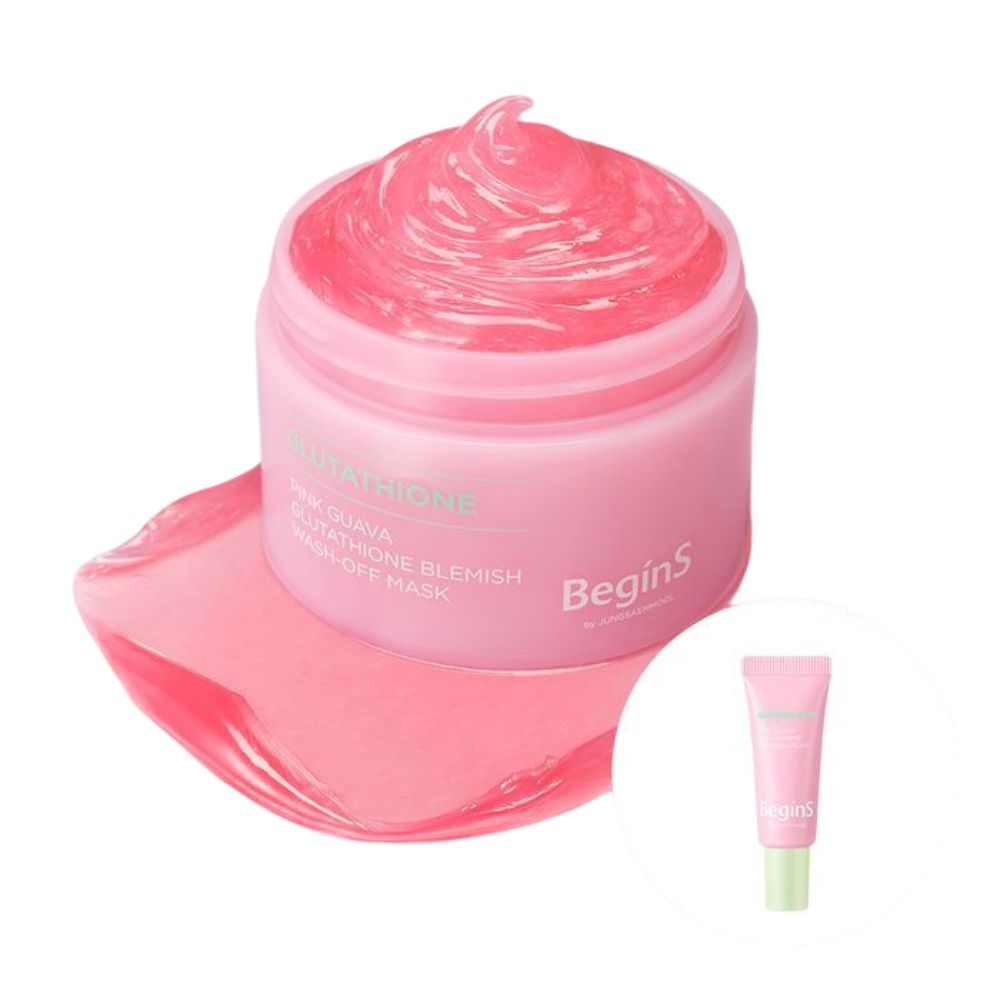BeginSbyJUNGSAEMMOOLPinkGuavaGlutathioneBlemishWash-OffMask90g-1.png